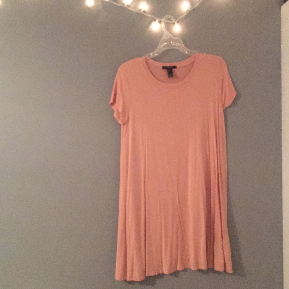 Peach dress
